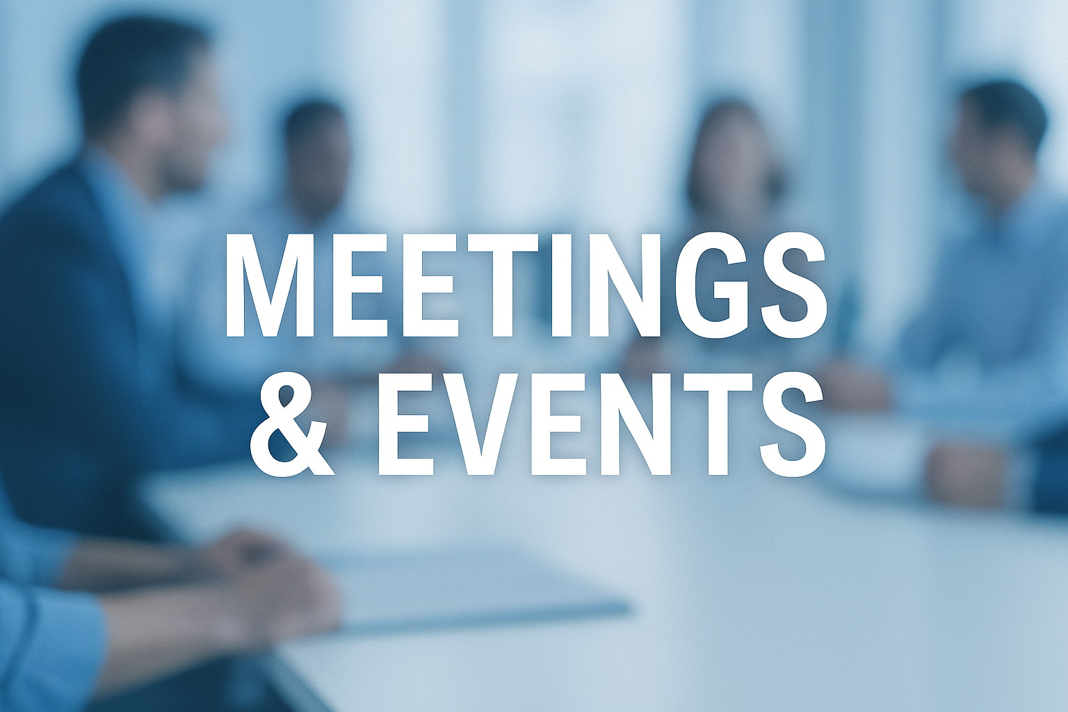 Image for Meetings & Events
